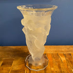 1930's Vintage Bohemian Crystal Vase by Desna vase CANDID HOME