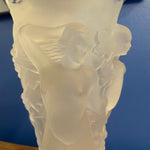 1930's Vintage Bohemian Crystal Vase by Desna vase CANDID HOME