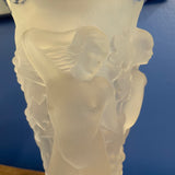 1930's Vintage Bohemian Crystal Vase by Desna vase CANDID HOME