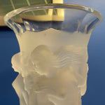 1930's Vintage Bohemian Crystal Vase by Desna vase CANDID HOME