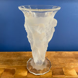 1930's Vintage Bohemian Crystal Vase by Desna vase CANDID HOME