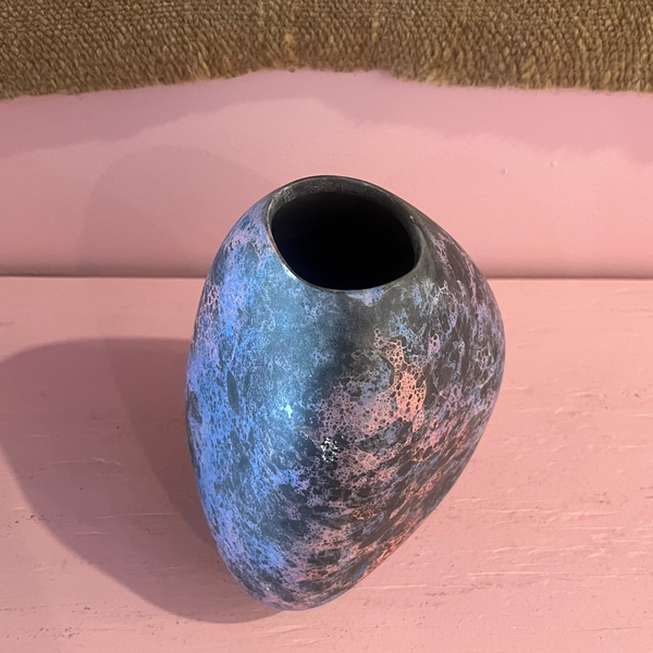 Vintage Raku Ceramic Vases Vases CANDID HOME