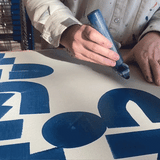 Indigo A5 Weekly Undated Planner by Moglea