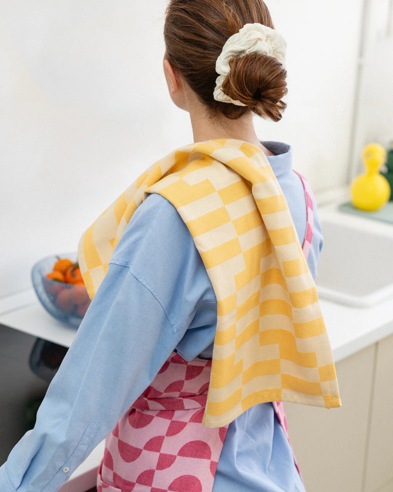 Abstract Tea Towel by Tarta Gelatina tea towel TARTA GELATINA