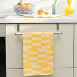 Abstract Tea Towel by Tarta Gelatina tea towel TARTA GELATINA Yellow