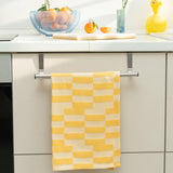 Abstract Tea Towel by Tarta Gelatina tea towel TARTA GELATINA Yellow