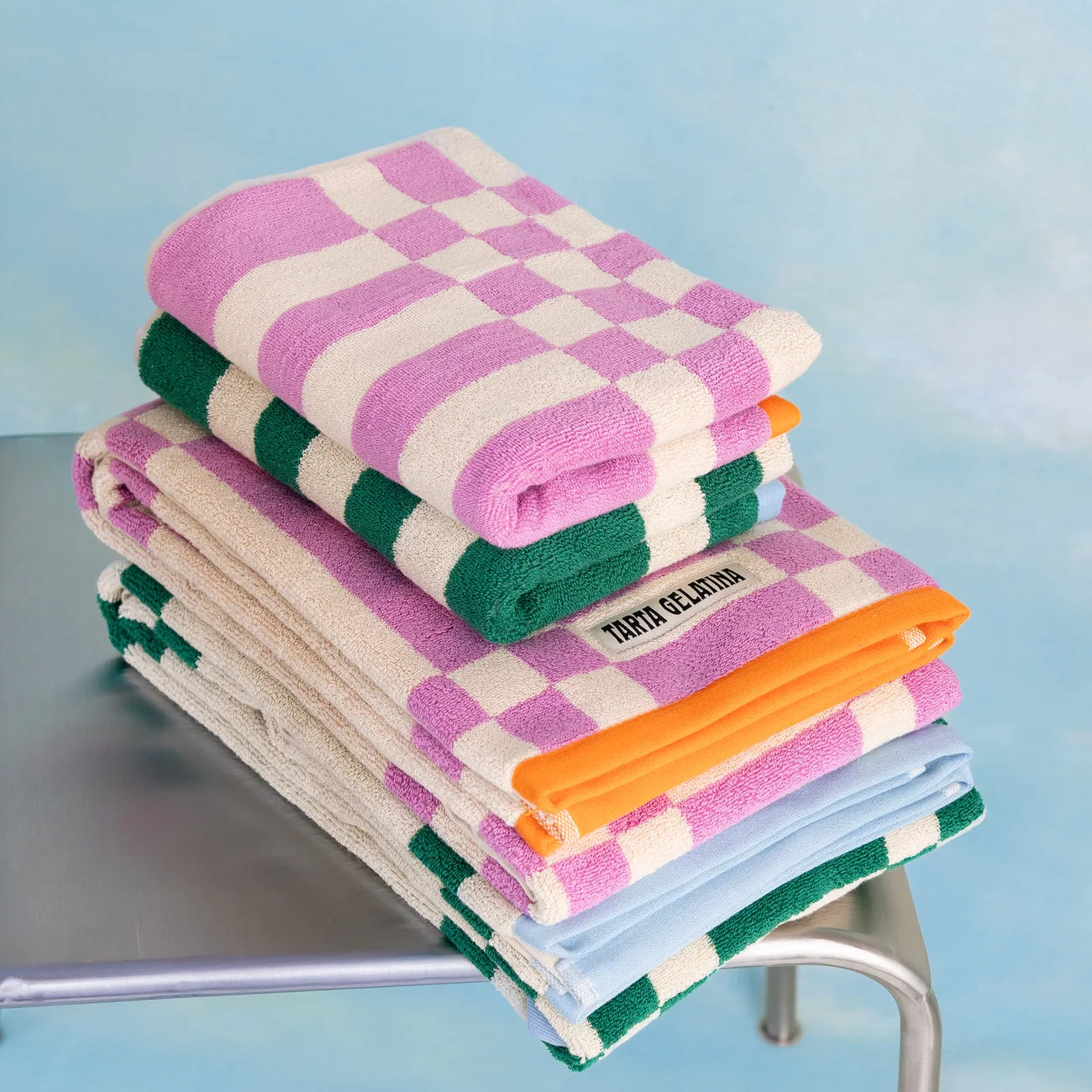 Marina Bath + Hand Towels by Tarta Gelatina Towels TARTA GELATINA