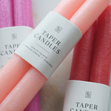 Botanica Pillar Taper Candles - Set of 2