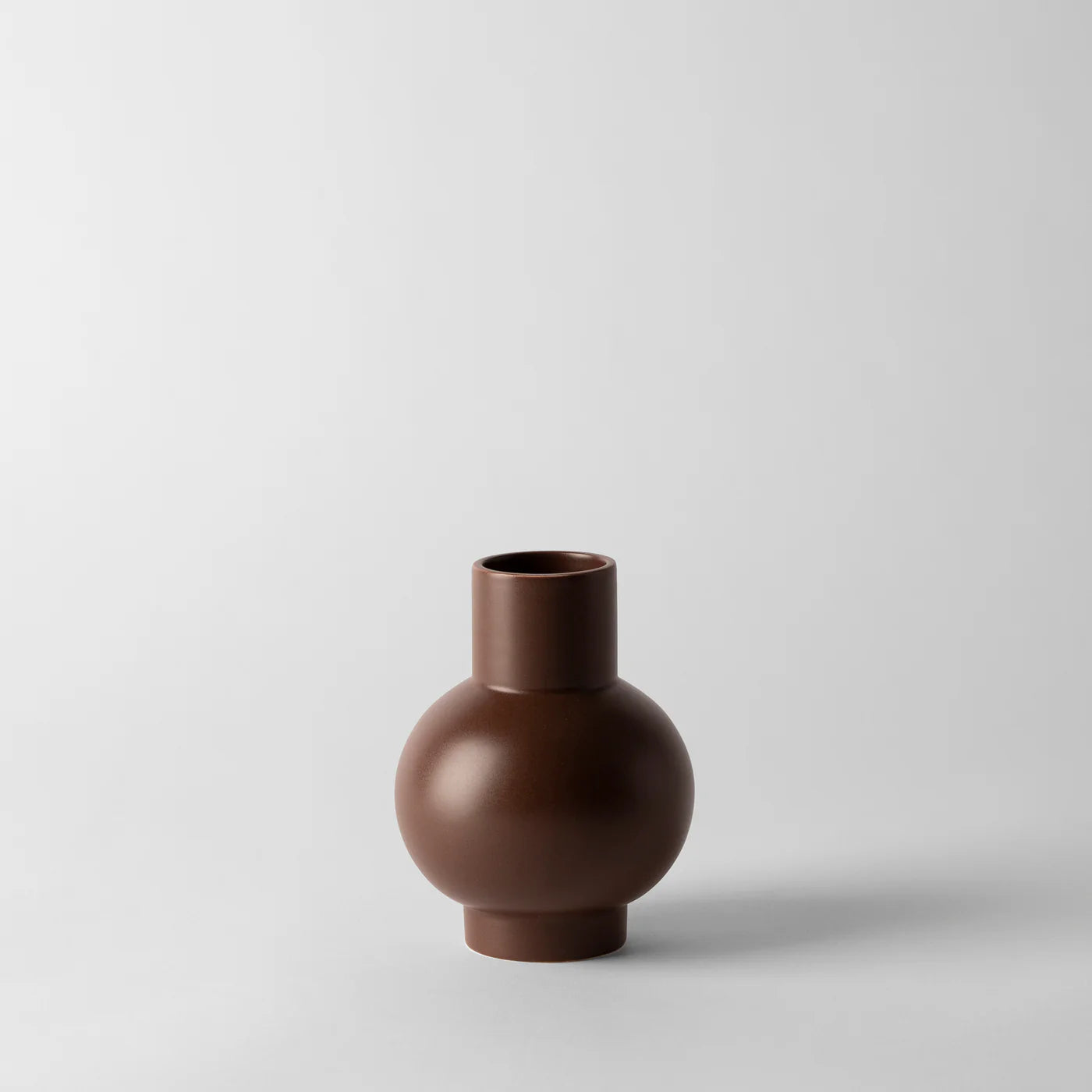Raawii Strøm Ceramics - Multiple Shapes + Sizes vase raawii Small Vase: Brown