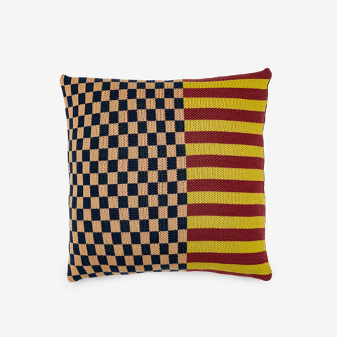 "Patch" Reversible Pillow Cover By Verloop