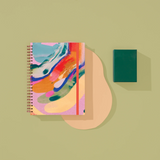 Palmita Medium A5 Notebook by Moglea