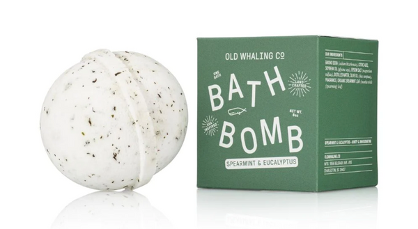 Bath Bombs by Old Whaling Co bath bomb old whaling co Spearmint Eucalyptus  