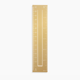 Brass Ruler Bookmark by Poketo bookmark POKETO   