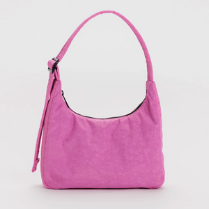 Mini Nylon Shoulder Bag by Baggu Bags + Wallets Baggu Extra Pink  