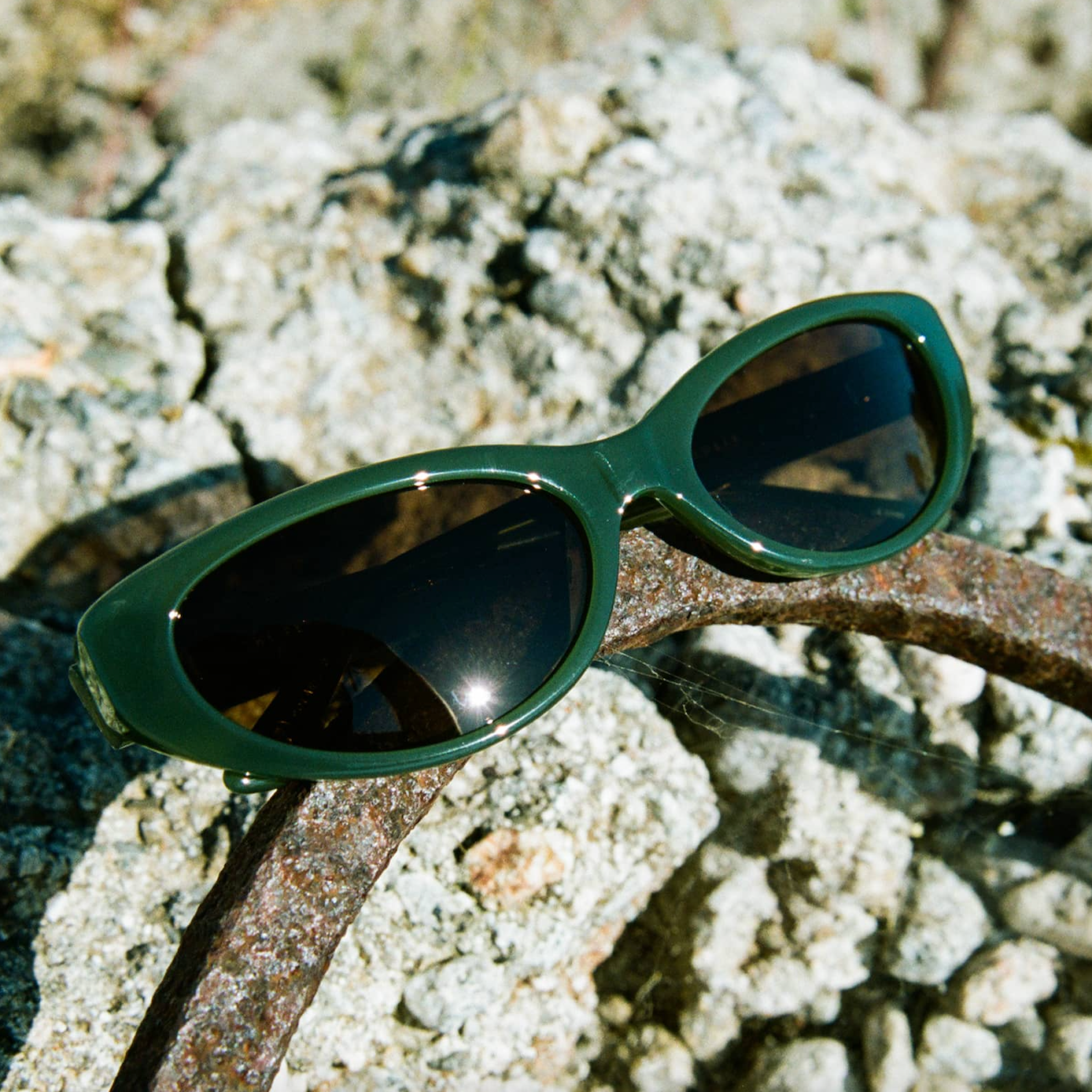 The Petal Bomb in Moss Bio by Crap Eyewear Sunglasses crap   
