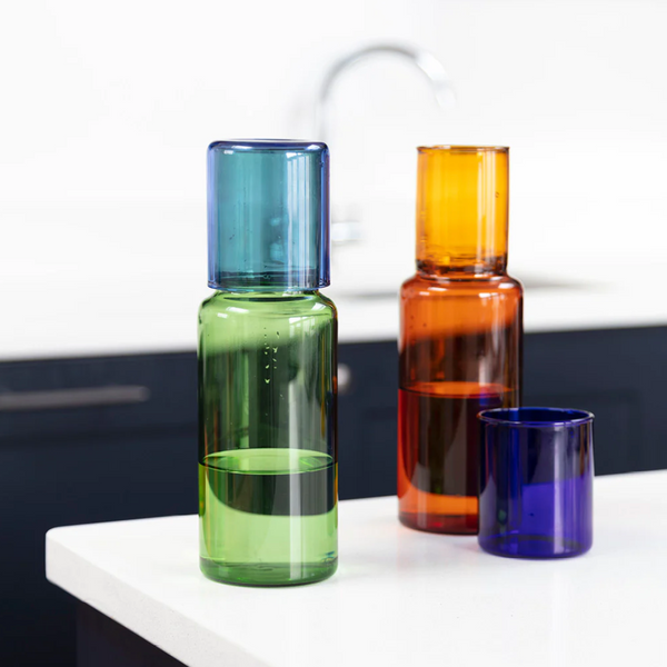 Glass Carafes by Block Design Kitchen + Bar BLOCK DESIGN   