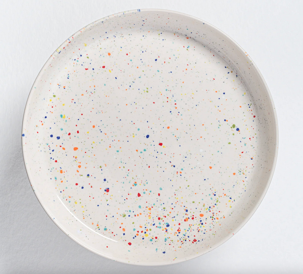 Speckled Ceramic Cake Stand by Egg Back Home cake stand egg back home   