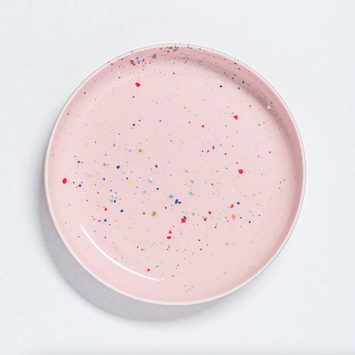 9" Party Pasta Plate by Egg Back Home plates egg back home Pink