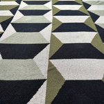 "Totem" Recycled Cotton Throw by Happy Habitat Blankets Happy Habitat   