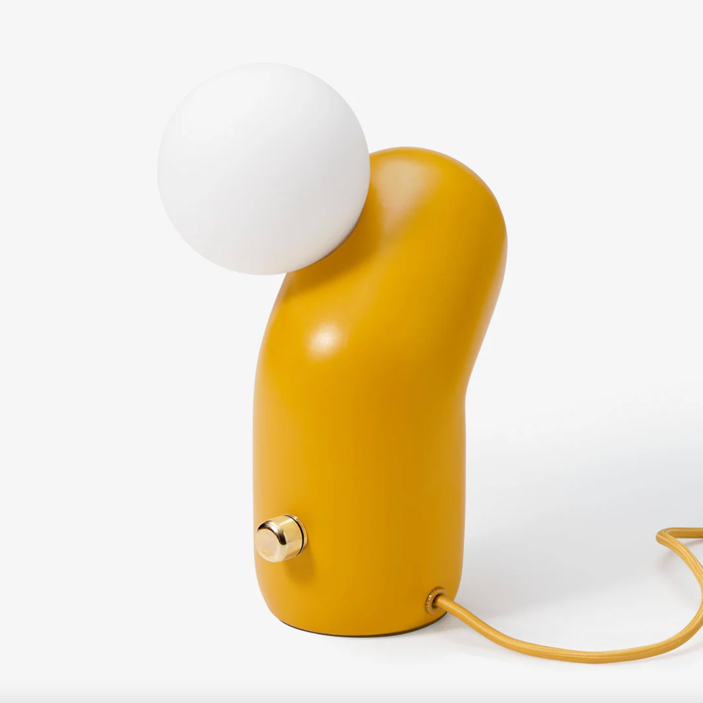 The Doko Lamp by Talbot + Yoon for Areaware lamp Slowdown Studio Yellow