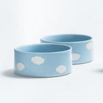Cloud Ceramic Pet Bowl by Egg Back Home pet bowl egg back home Large - 6.5"