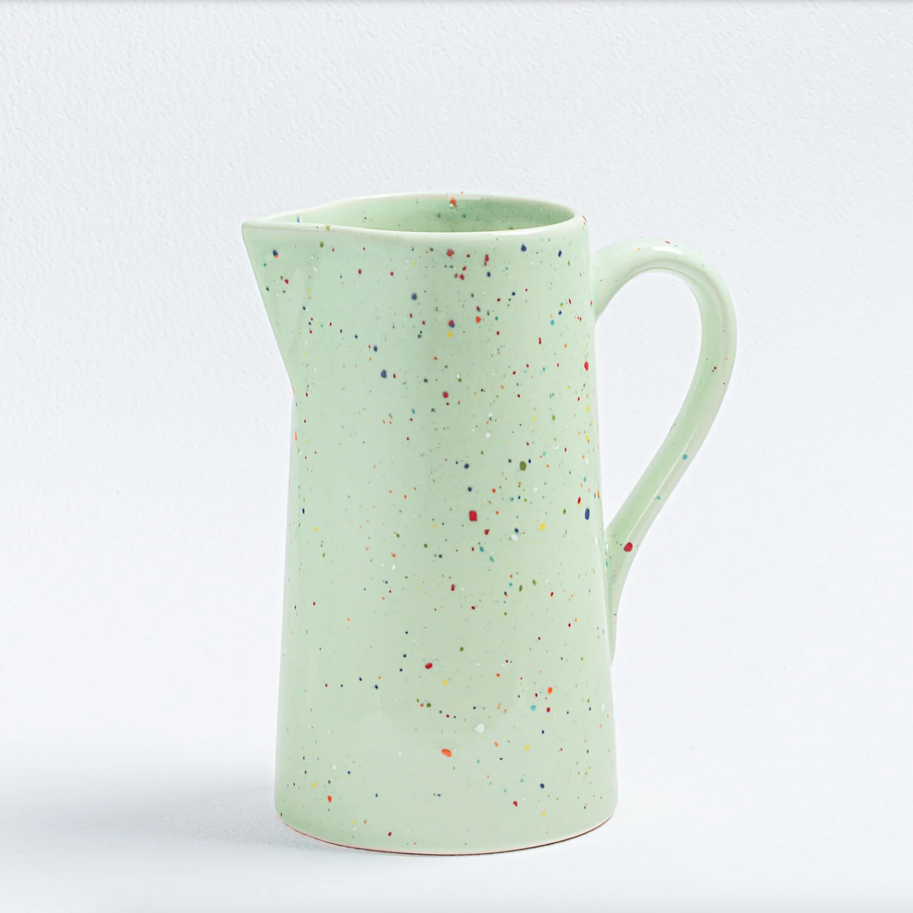 Speckled Ceramic Pitcher by Egg Back Home Ceramic Pitcher egg back home GREEN  