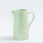 Speckled Ceramic Pitcher by Egg Back Home Ceramic Pitcher egg back home GREEN  