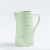 Speckled Ceramic Pitcher by Egg Back Home Ceramic Pitcher egg back home GREEN  