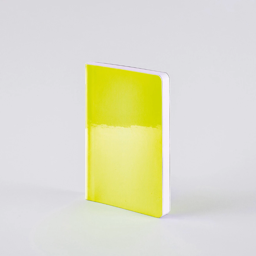 Nuuna Metallic Vinyl Notebooks notebook NUUNA Yellow  