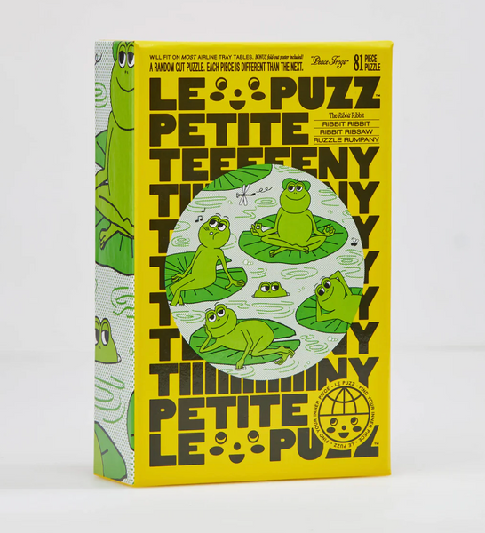 Le Puzz Mini Puzzle - Peace Frogs Jigsaw Puzzles le puzz   