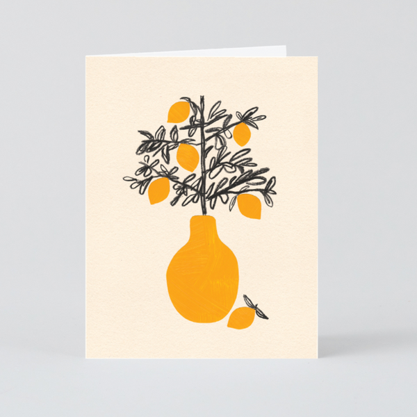 Wrap Magazine Card Mini  CANDID HOME Lemon Tree  