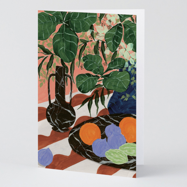 Wrap Magazine Art Cards - Blank Inside Artwork CANDID HOME Figs  