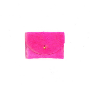 Cardholder by Primecut cardholder PRIMECUT Pink Cowhide  