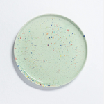 Speckled Ceramic Plates by Egg Back Home - Bread, Salad + Dinner Sizes plates egg back home Green Salad 9"  