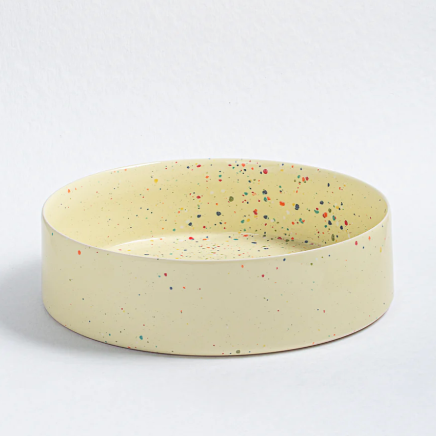 Party Serving Bowl by Egg Back Home Serving Bowl egg back home Yellow  