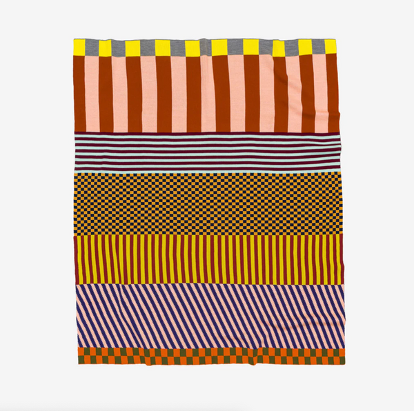 "Pattern Patch" Throw by Verloop Throw Blankets CANDID HOME   