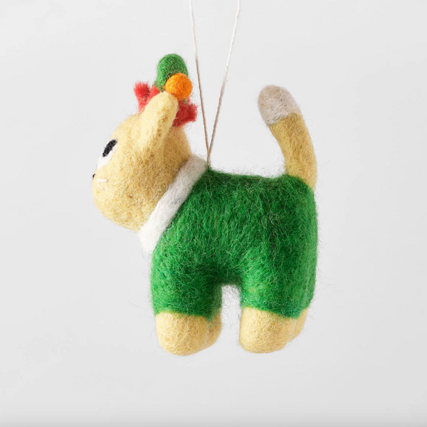 "Buddy" Felt Ornament - Wrap Magazine Holiday Ornaments Wrap Magazine