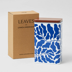 Leaves Coffee Tin - Linnéa Andersson for Wrap Magazine Container Wrap Magazine