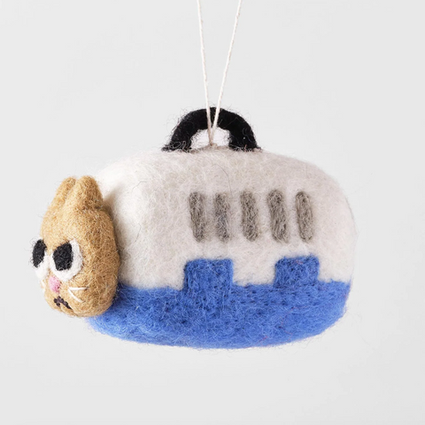 "Coco" Felt Ornament by Wrap Magazine