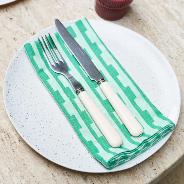 Woven Napkins by Kangan Arora x Wrap dinner napkins Wrap Magazine