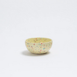 3.75" Speckled Ceramic Mini Bowl by Egg Back Home bowl egg back home YELLOW