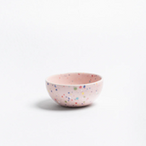 3.75" Speckled Ceramic Mini Bowl by Egg Back Home bowl egg back home PINK