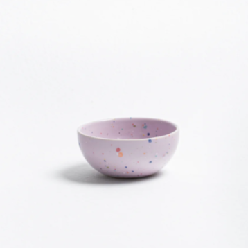 3.75" Speckled Ceramic Mini Bowl by Egg Back Home bowl egg back home PURPLE