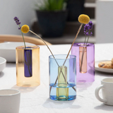Reversible Small Glass Vase by Block Design vase CANDID HOME
