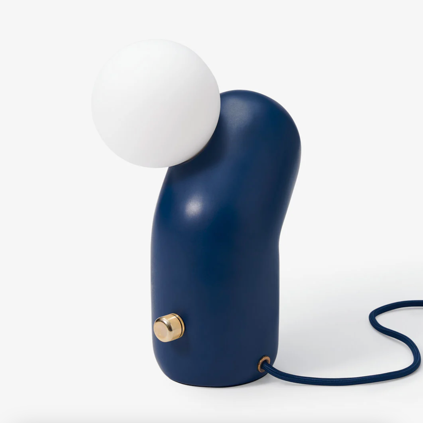The Doko Lamp by Talbot + Yoon for Areaware lamp Slowdown Studio Blue