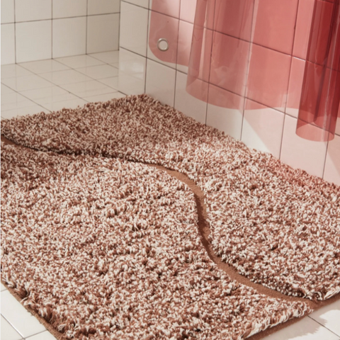 Atlas Cloud Bath Rug by Quiet Town