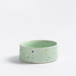 5.5" Speckled Ceramic Pet Bowl by Egg Back Home pet bowl egg back home Fern Green