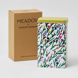 Meadow Coffee Tin - Rozalina Burkova for Wrap Magazine Container Wrap Magazine