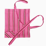 Raspberry Stripe Apron by Mosey Me APRON mosey me