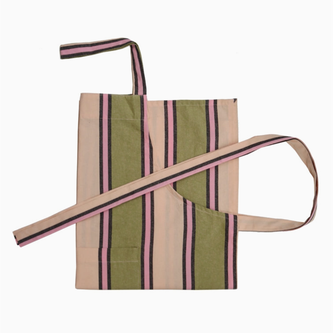 Carnival Stripe Apron by Mosey Me APRON mosey me